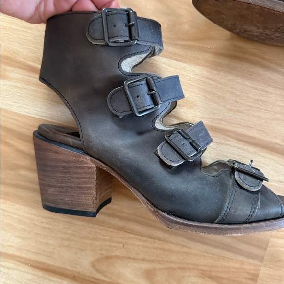 Freebird by Steven Quail Strappy Heeled Sandals - Sz 8 - Picture 2 of 12